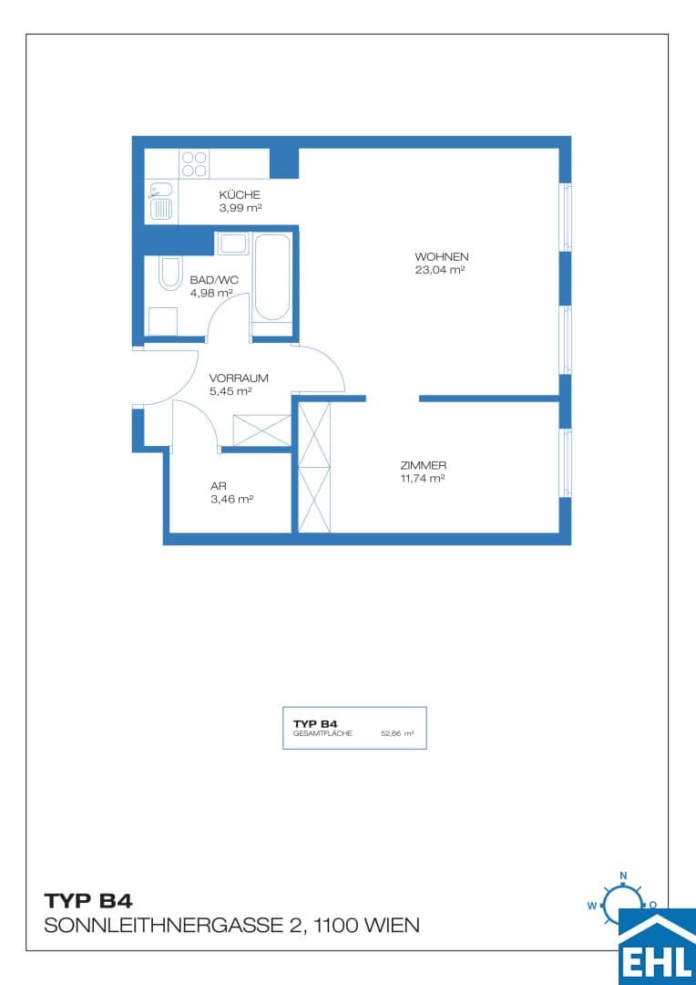 Apartment Investment in Favoriten well connected