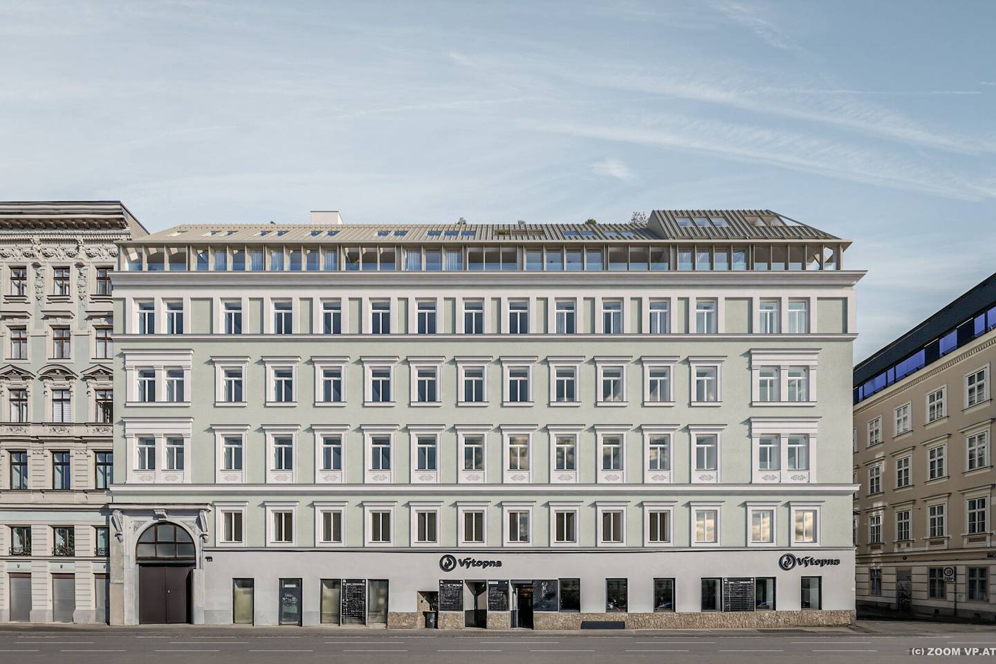 61 m² Penthouse Apt near Naschmarkt
