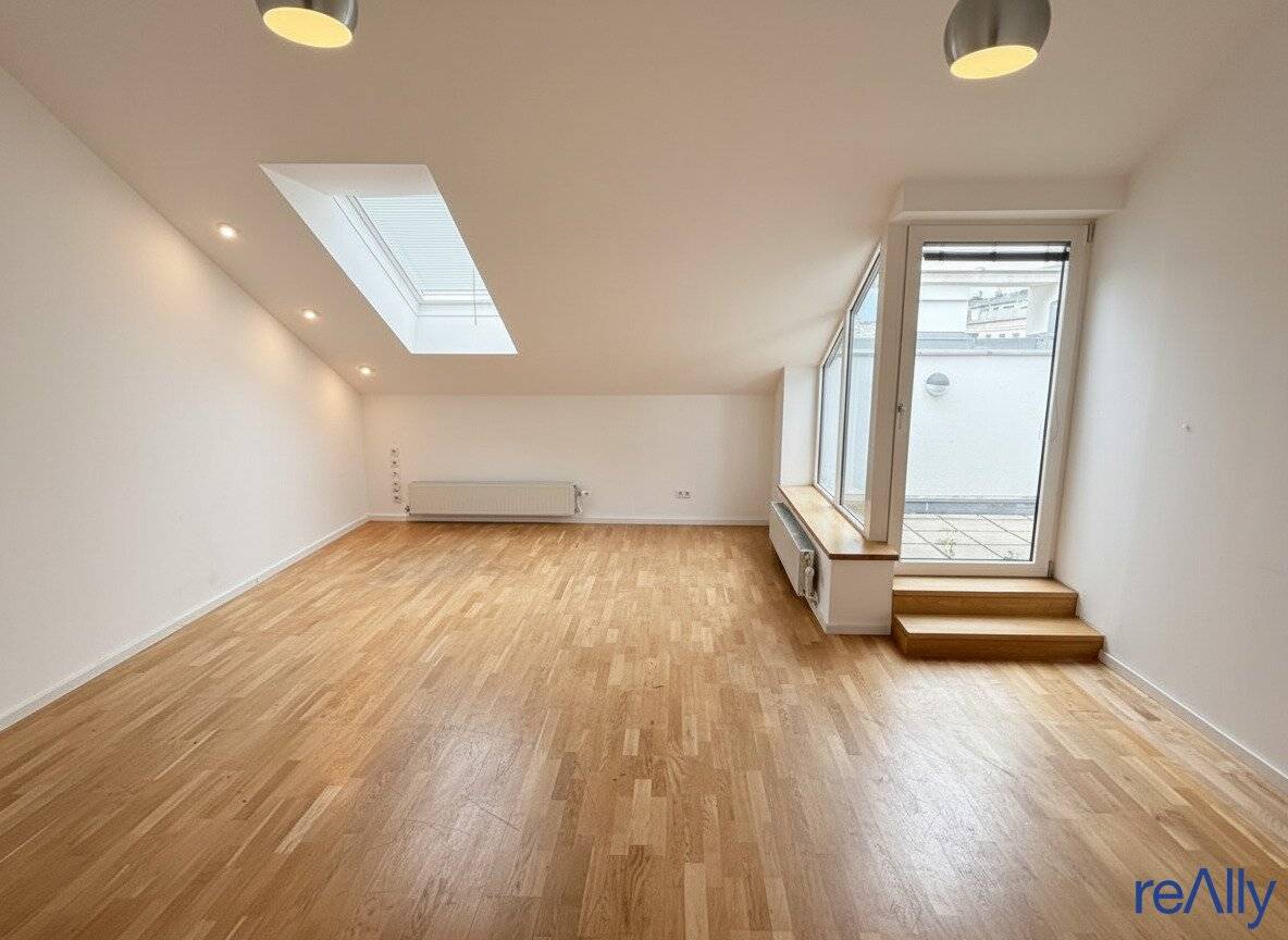 Klimatisiertes DG-Büro inkl. kleiner Terrasse in TOP-Lage OPER