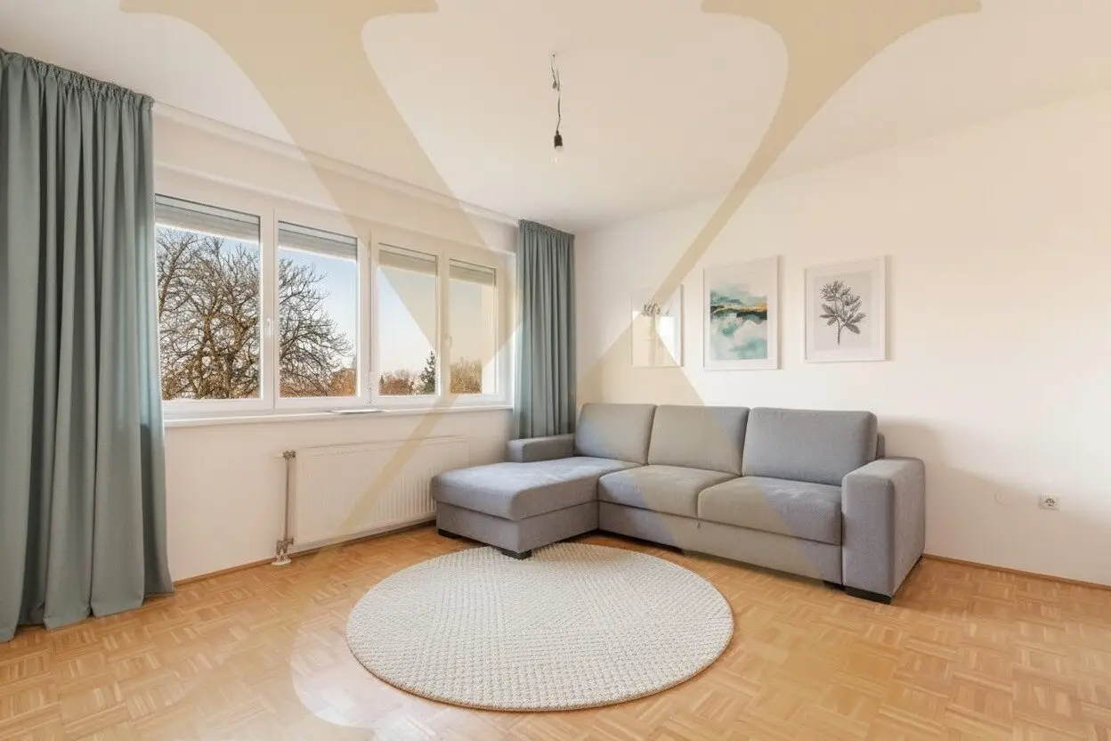 Wohnung with built in kitchen in a quiet green residential area