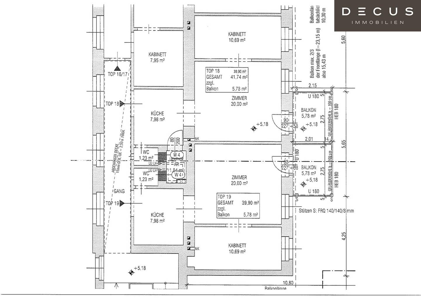 Apartment in old building near U4 long term let