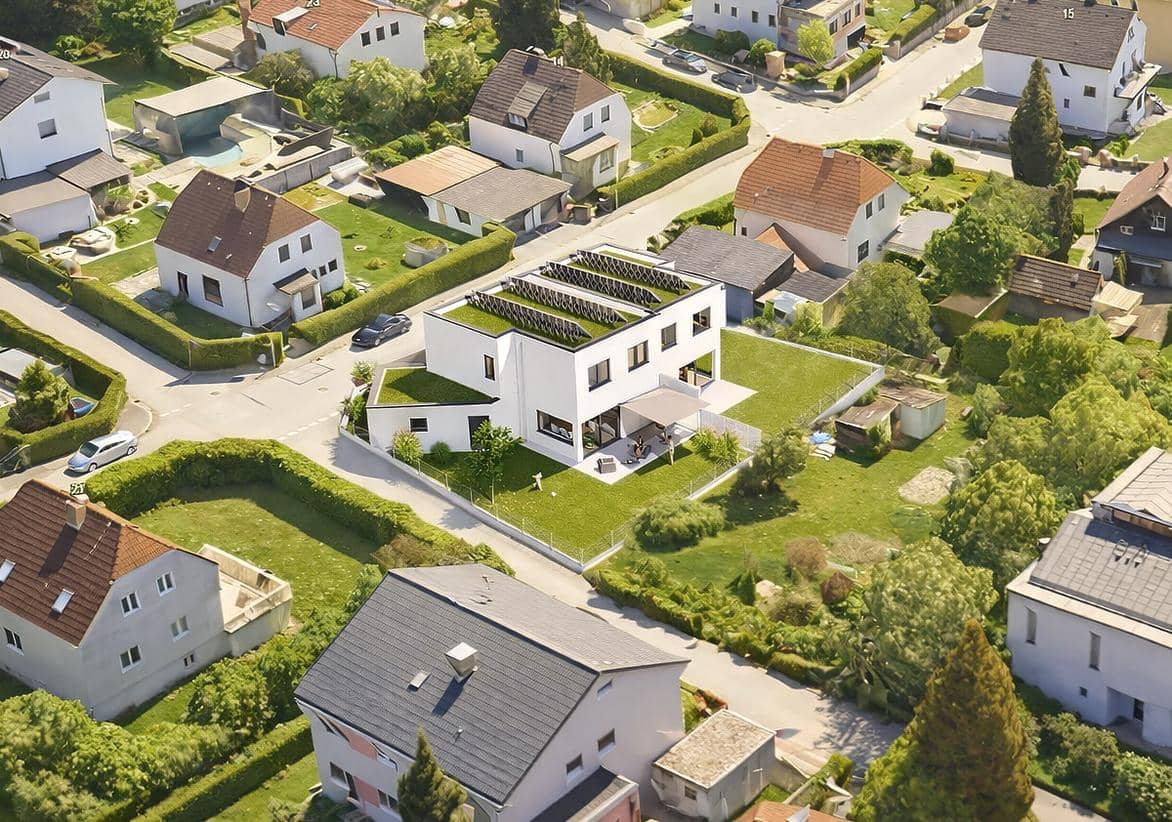 Neubau-Doppelhaushälfte Leonding Imberg
