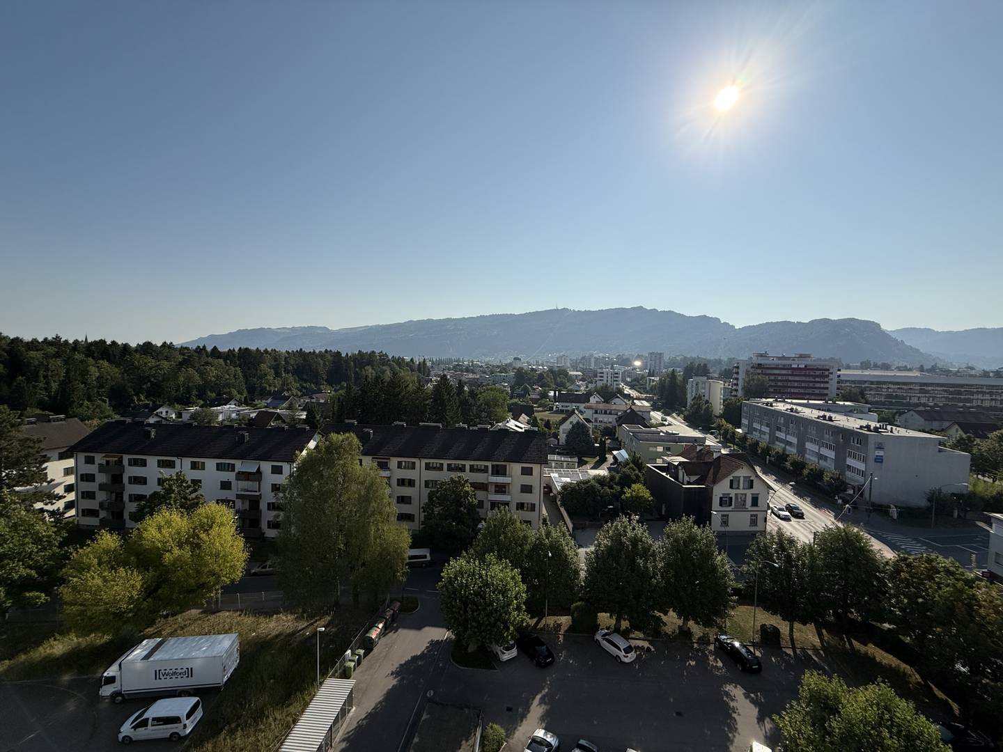 Wohnung mit Weitblick im Obergeschoss