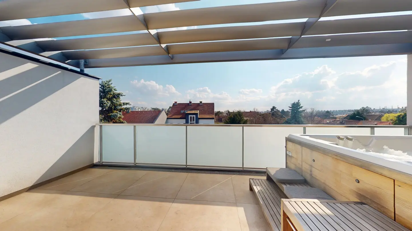 Apartment with two terraces near Donauinsel