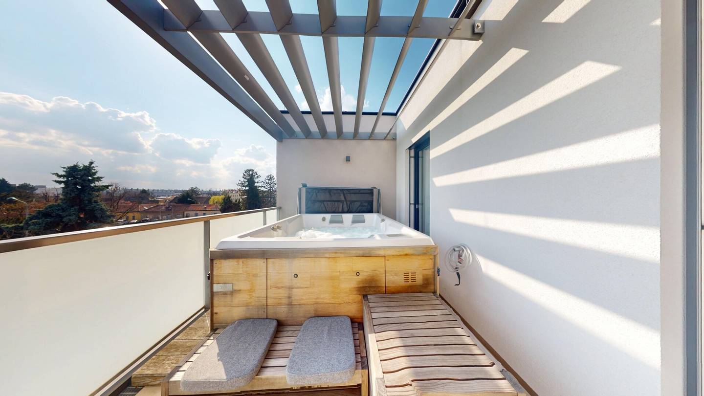 Apartment with two terraces near Donauinsel
