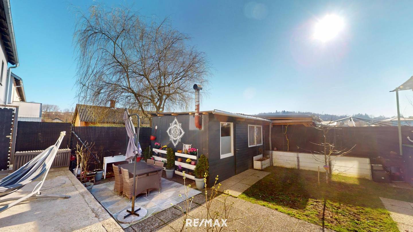 Wohnung mit Privatgarten in ruhiger Lage