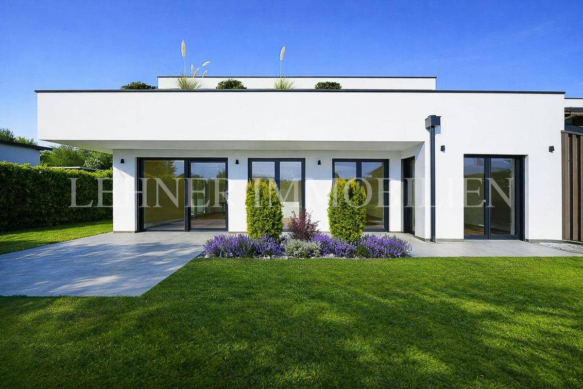 Apartment with private garden and southwest terrace