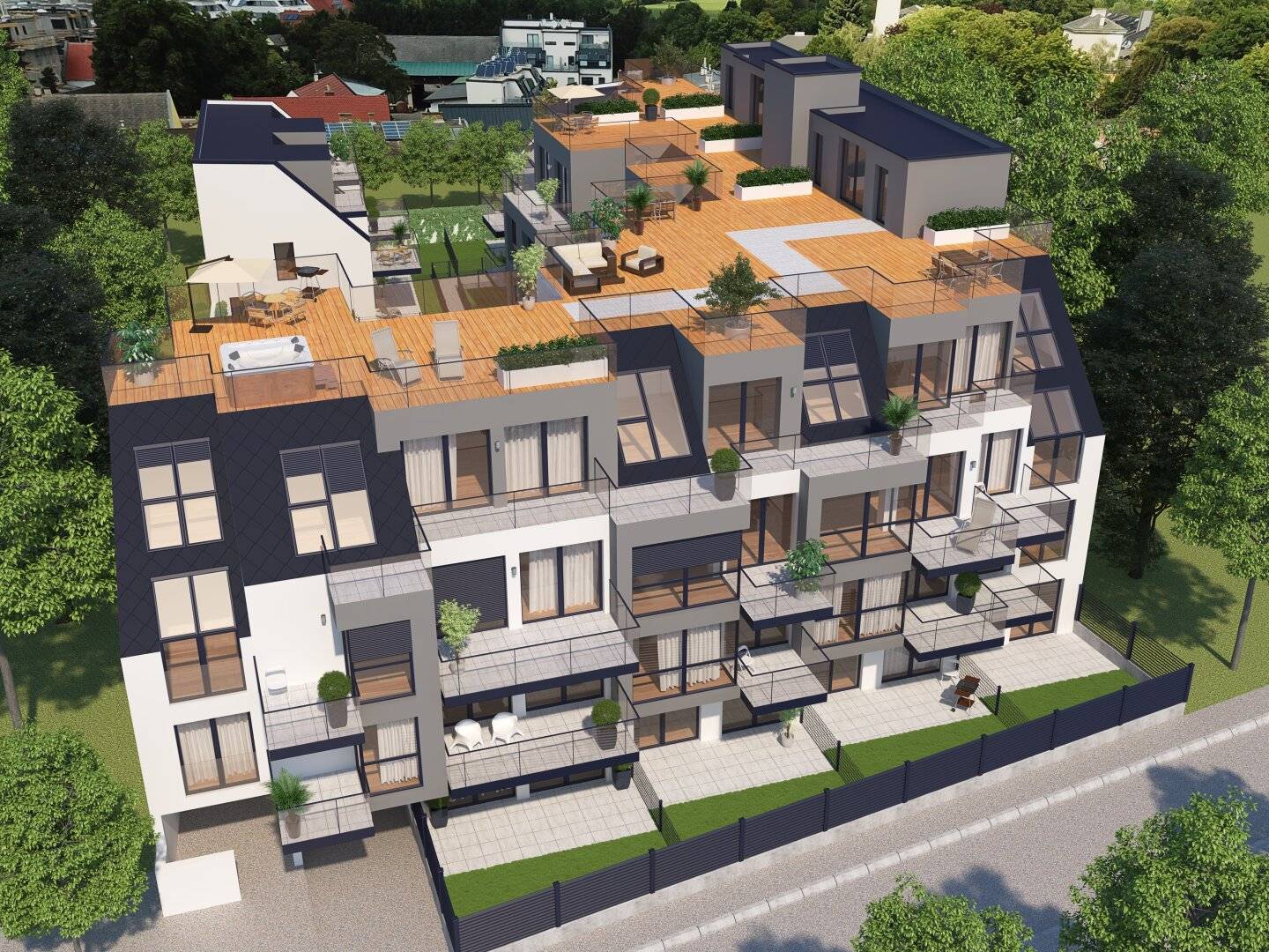 Provisionsfreie 2-Zimmer Neubauwohnungen mit Freiflächen ab Euro 184.900!