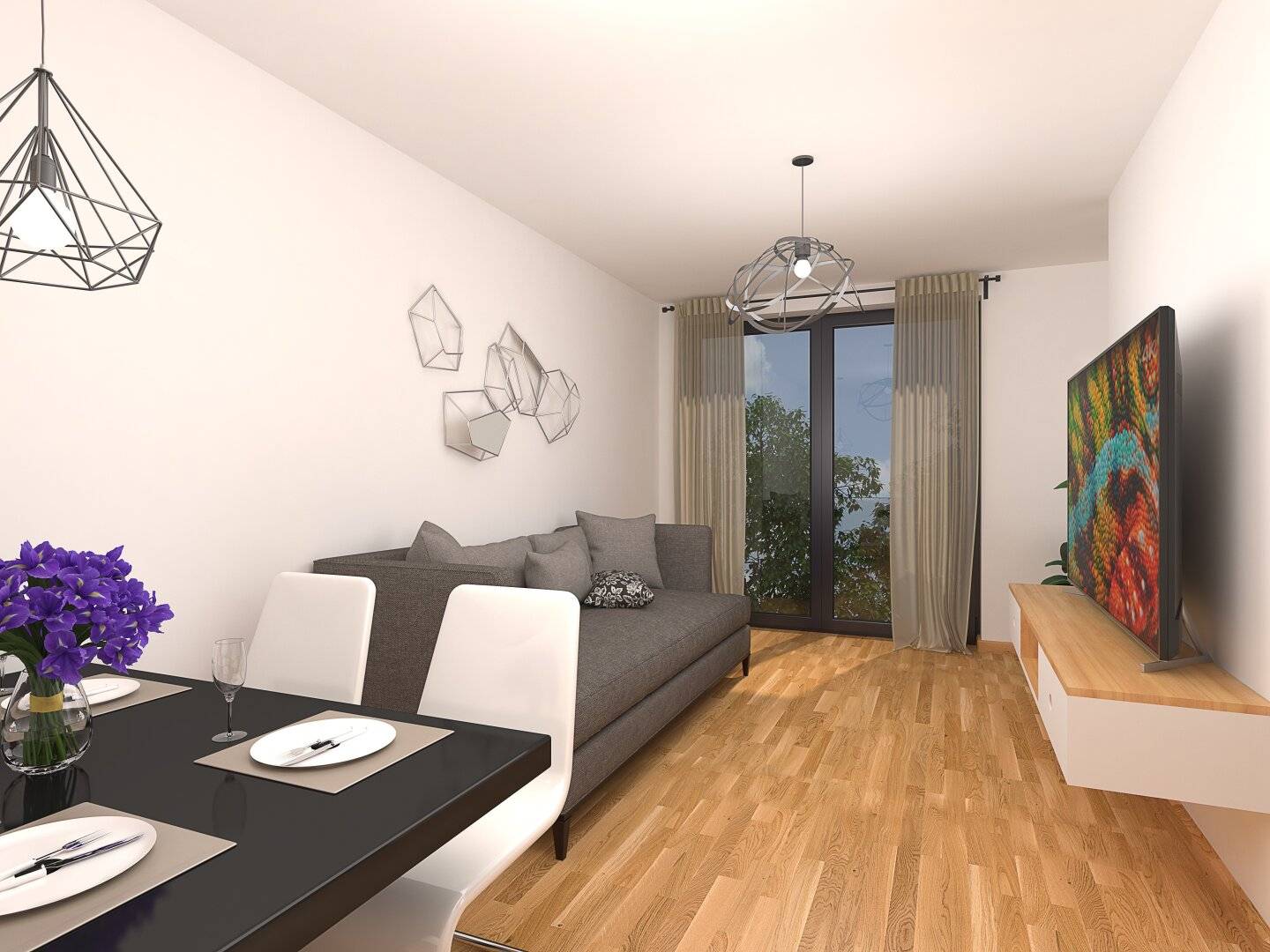 Wohnung Erstbezug Neubau mit Freiflächen