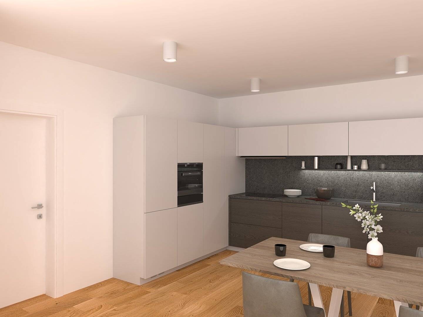Wohnung Erstbezug Neubau mit Freiflächen