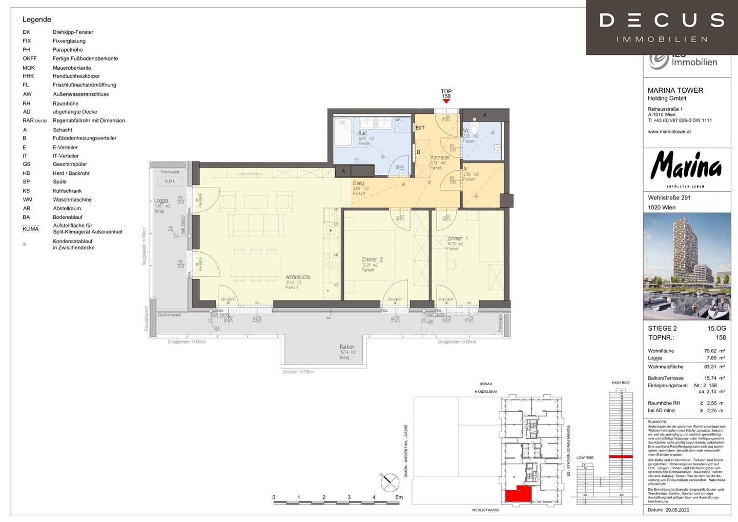 Terrace apartment | 3 rooms | luxury