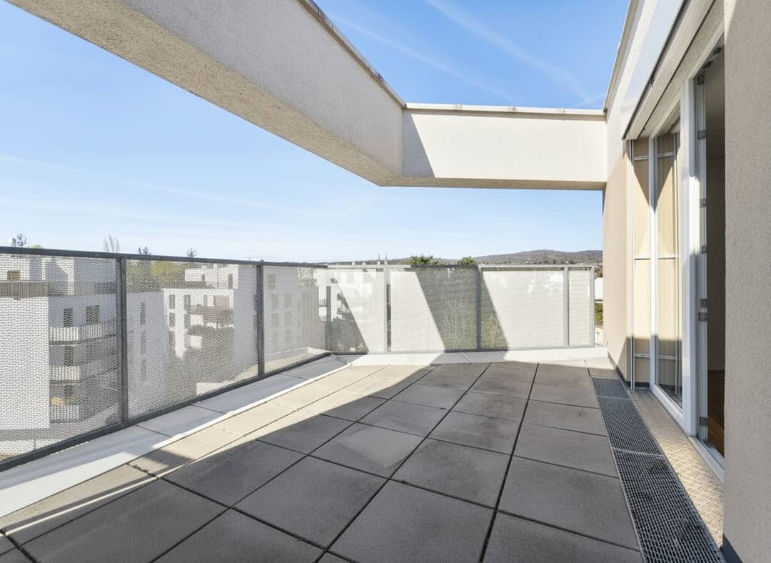 Dachgeschosswohnung mit Südwestterrasse und Weitblick