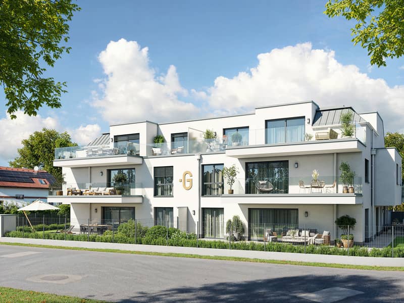New build apartment near the Old Danube with terrace and U1 access