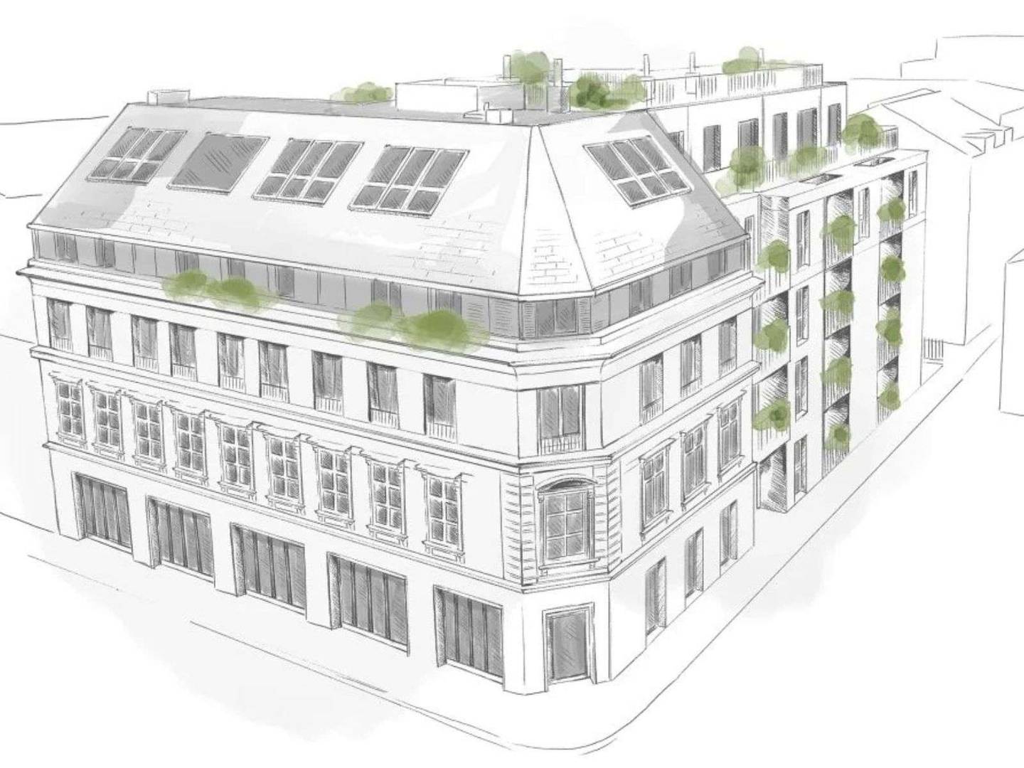 Neubauwohnung Elisenviertel Parkblick