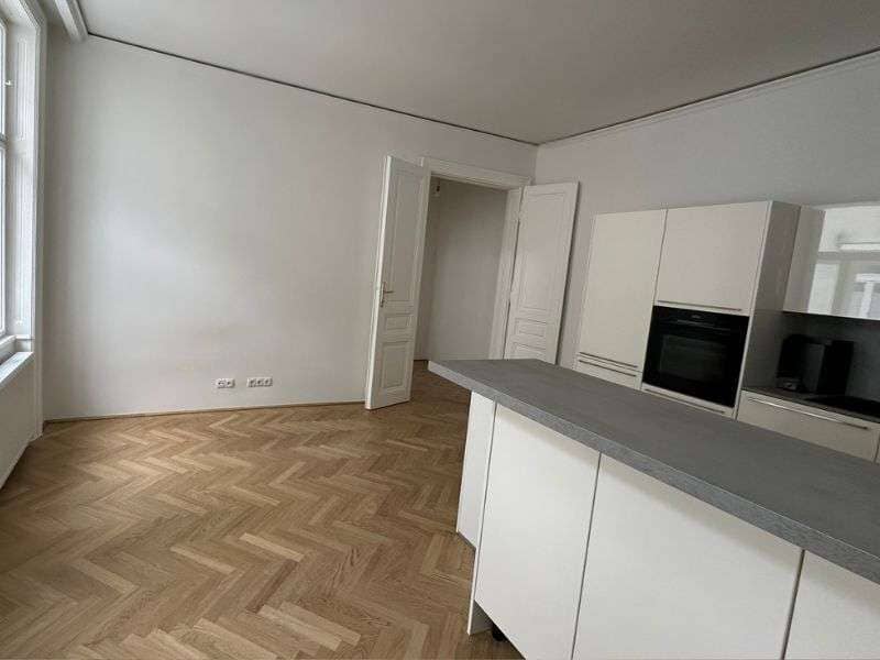Old building apartment accessible by lift