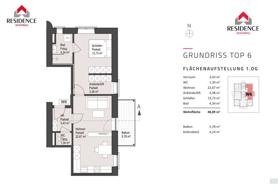 Fully renovated 2-room apartment Salzburg