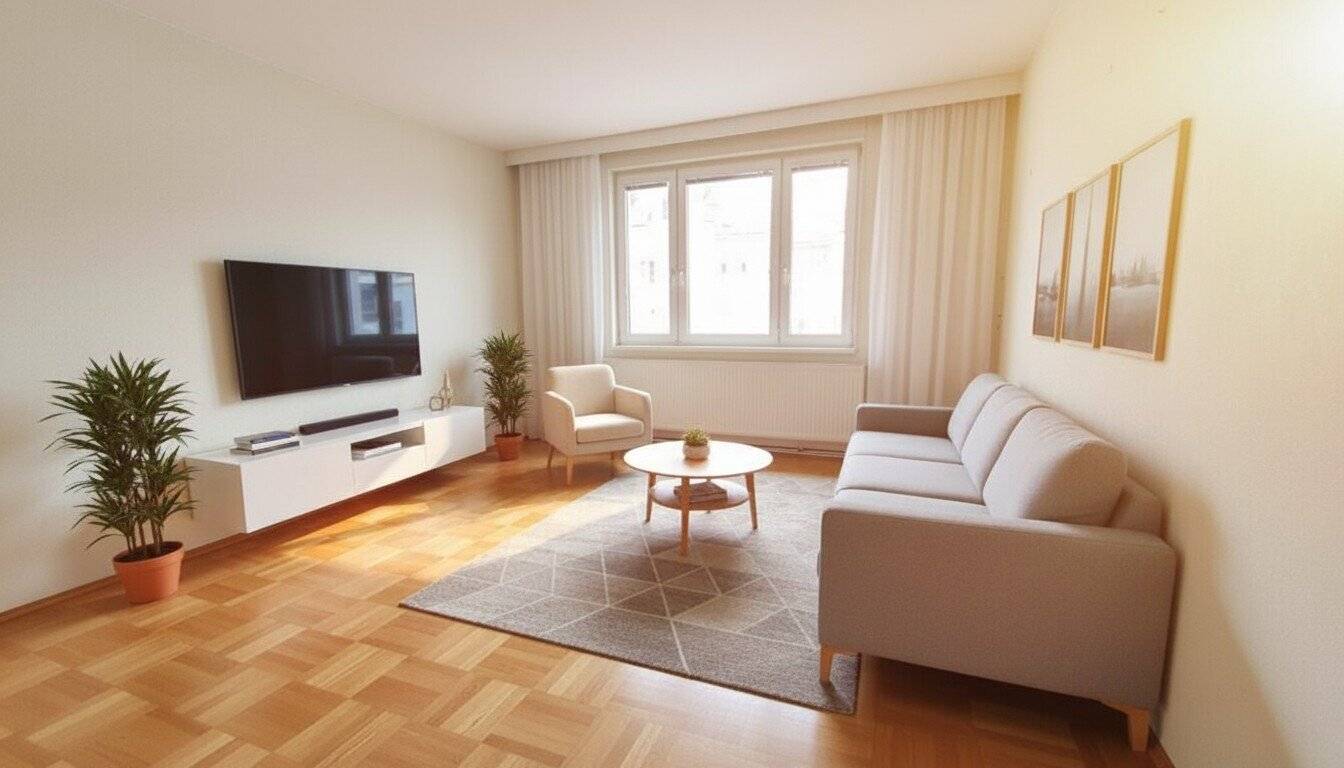 Sunny new-build apartment, very well laid out, 4th floor with elevator and nice view
