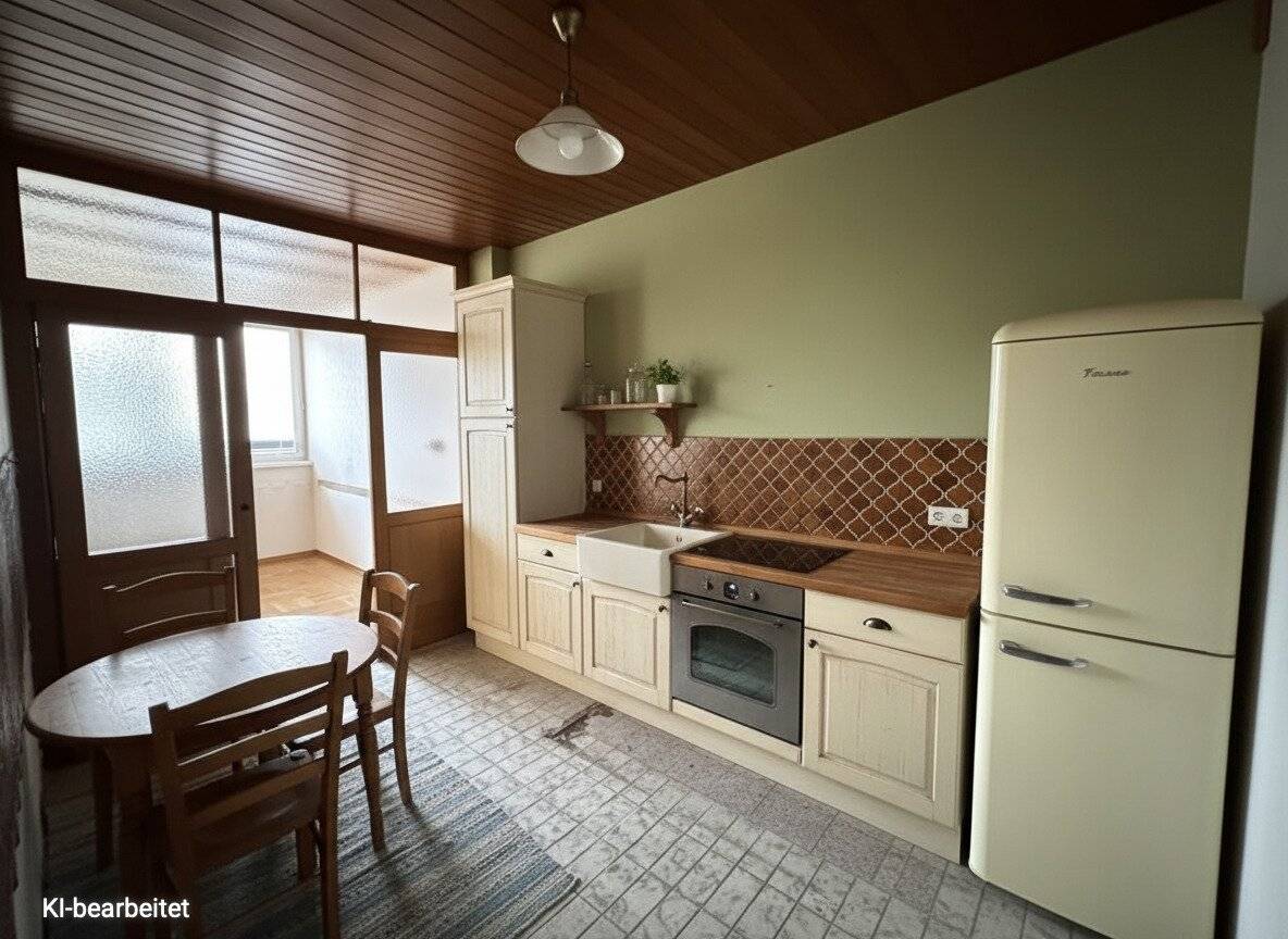 Wohnung mit Loggia und Blick ins Grüne nahe Wien