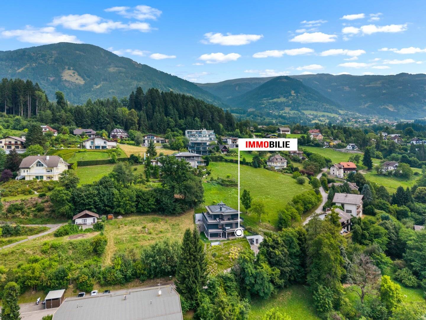 Apartment in a quiet location above Lake Millstatt