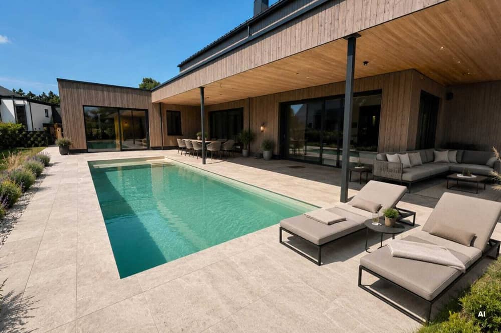 Mondsee Villa mit Pool, 259m²