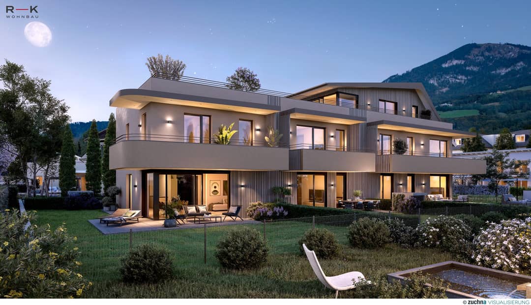 New construction project with 9 apartments in Salzburg Aigen, Johann-Piger-Straße