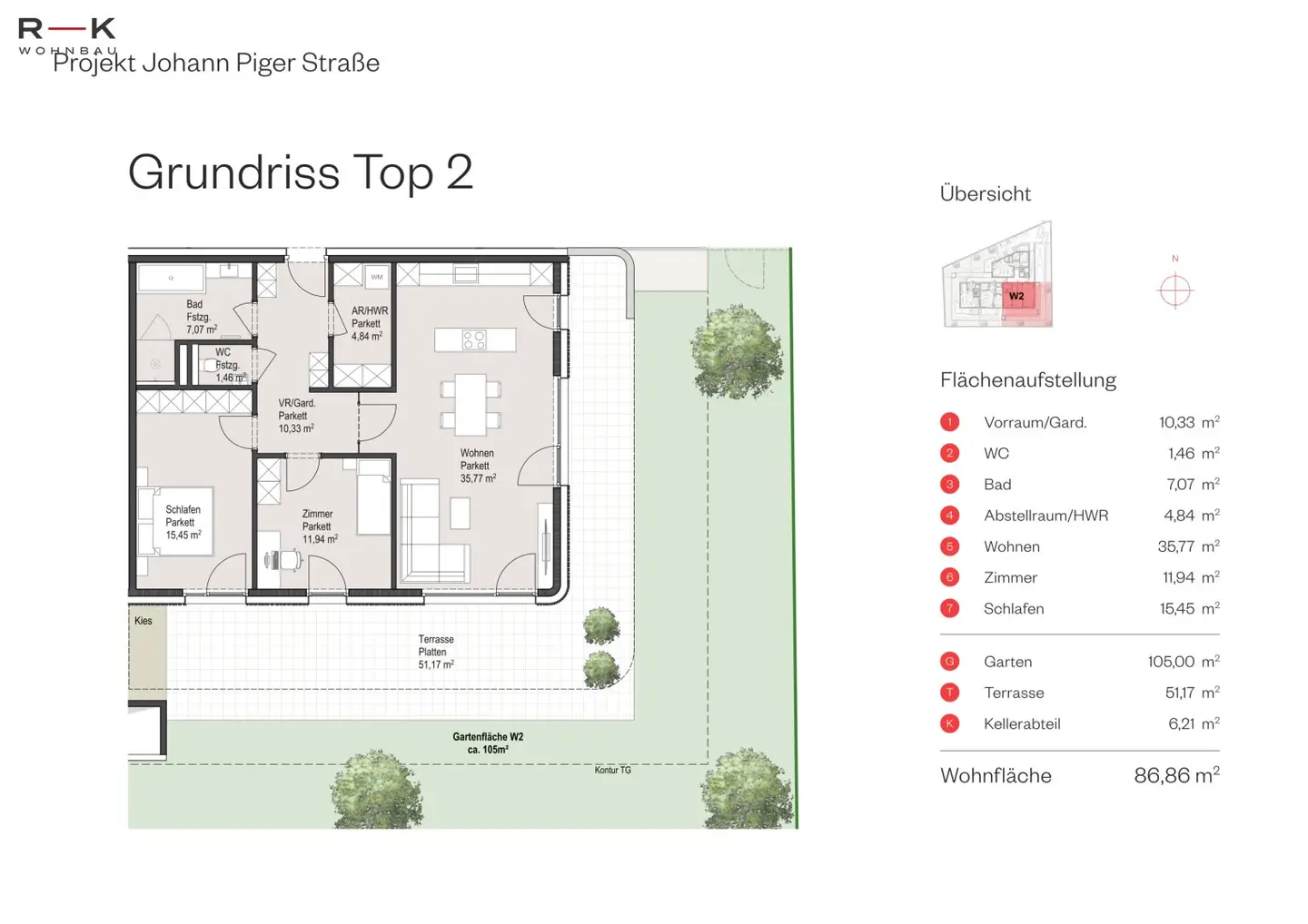 Ground floor apartment with private garden