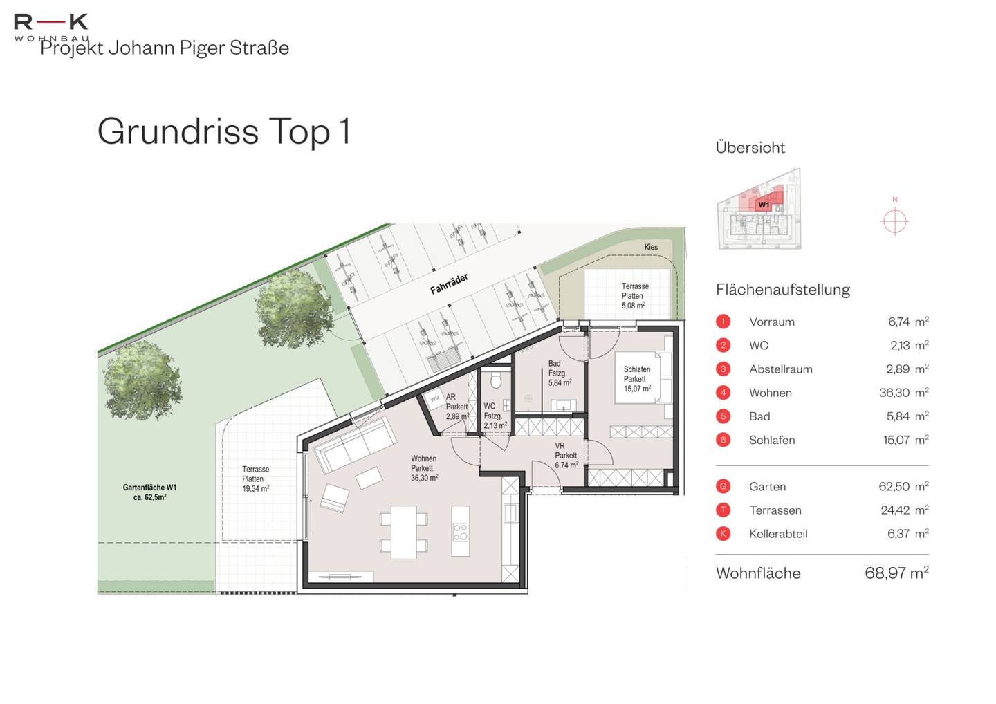 Newly Built Garden Apartment With Private Garden