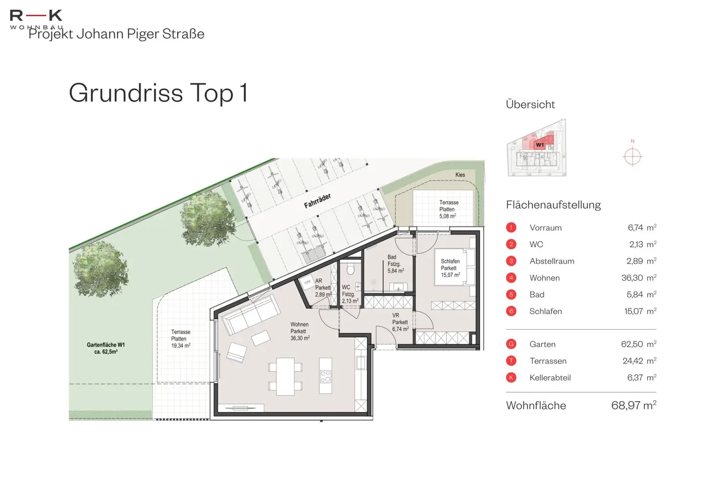 Newly Built Garden Apartment With Private Garden