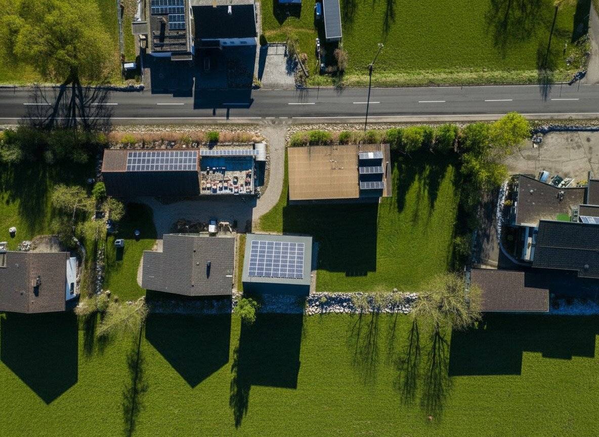 Grundstück mit Halle & Hackschnitzelheizung – perfekt für Selbständige, Handwerker und Eigennutzer
