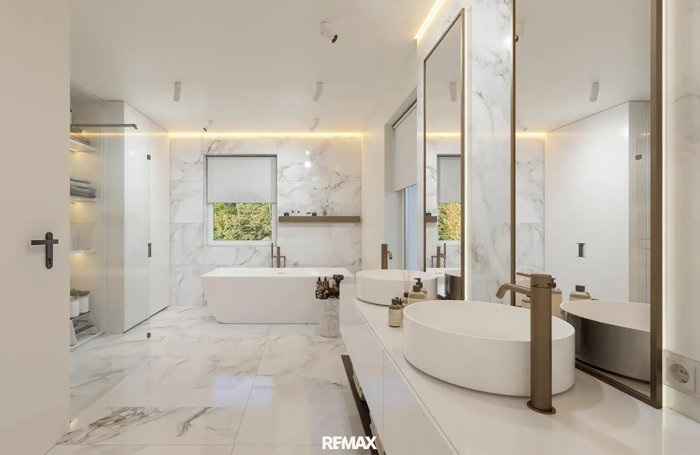 Apartment with unobstructed view in greenery