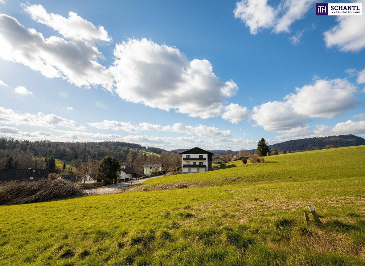 Baugrundstück Rabnitz mit Schöcklblick