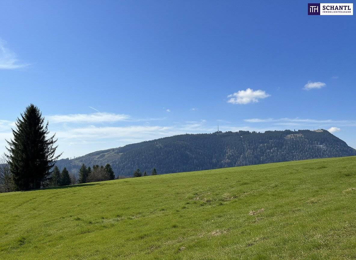 Baugrundstück Rabnitz mit Schöcklblick
