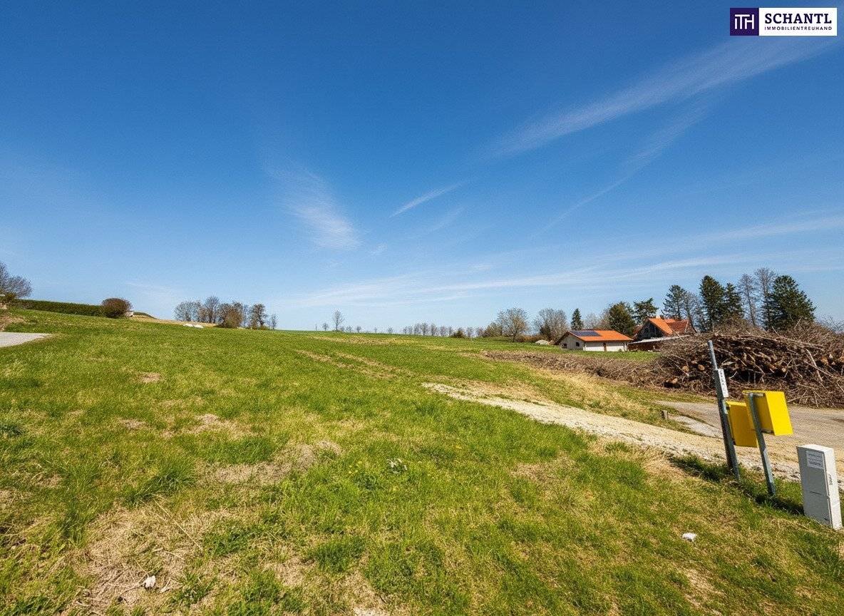 Baugrundstück Rabnitz mit Schöcklblick