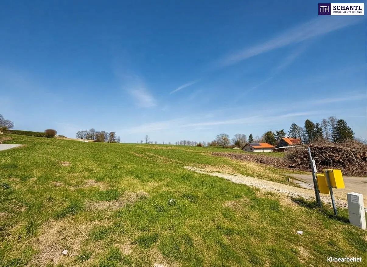 Dreamlike building plot in 8062 Rabnitz with sunny location and magnificent view