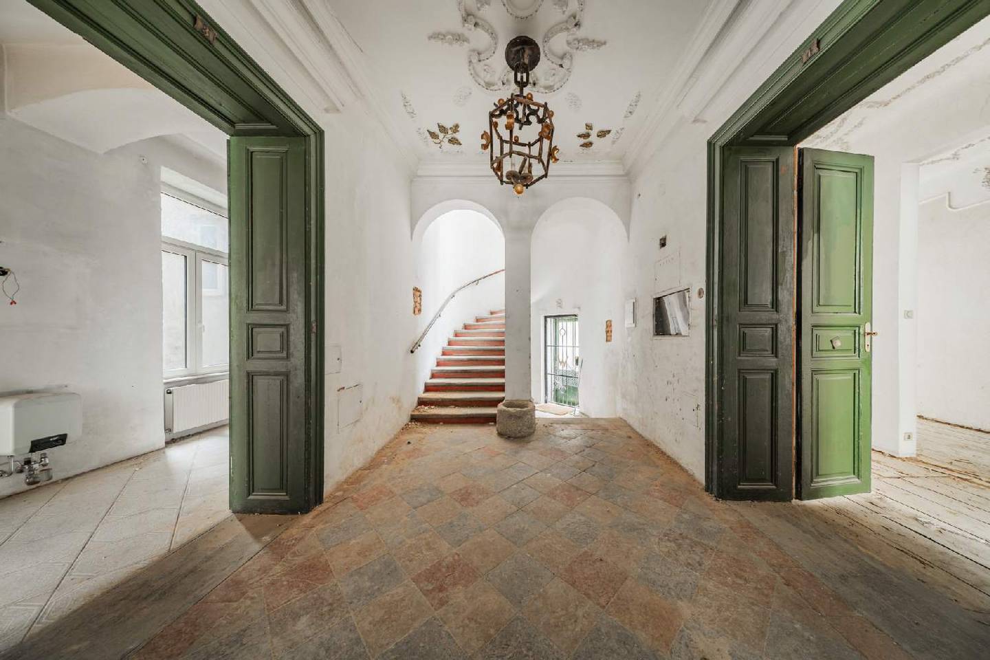 Wohnung im Altbau mit geplantem Aufzug