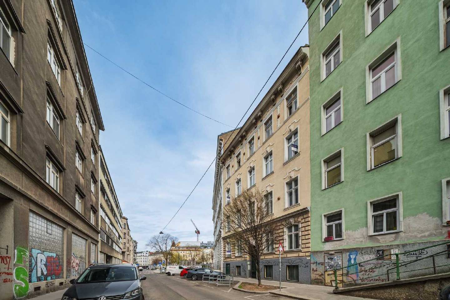 Wohnung im Altbau mit geplantem Aufzug