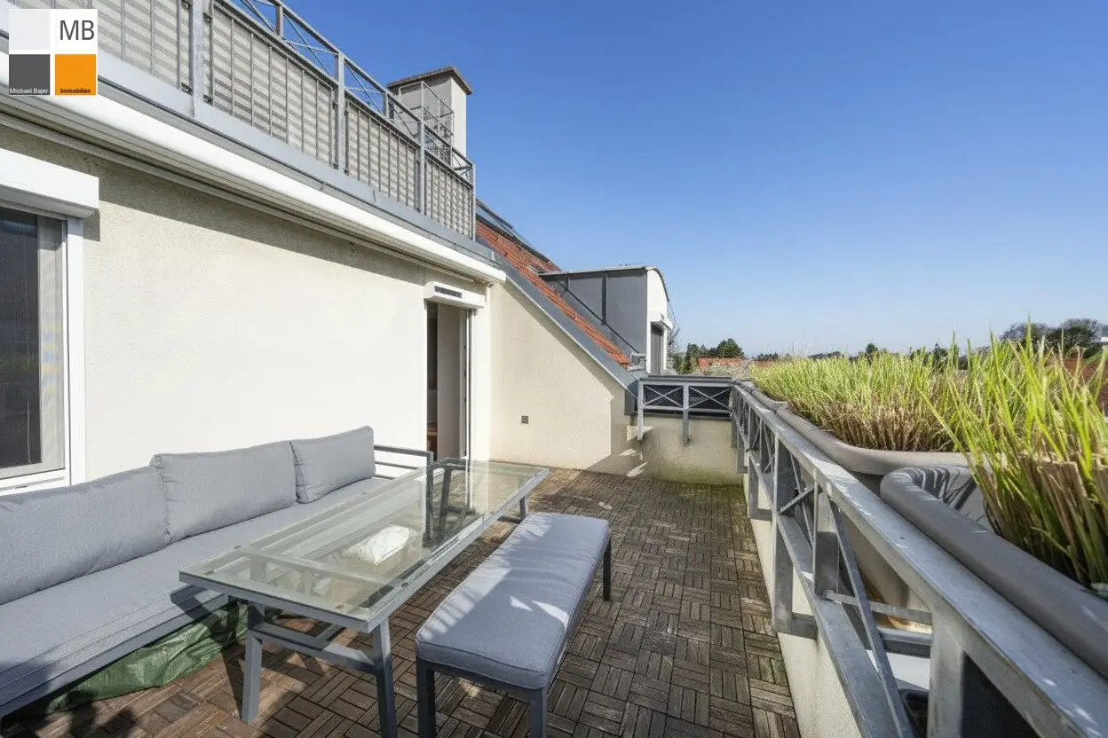 Apartment at the Bisamberg with south terrace and underground parking