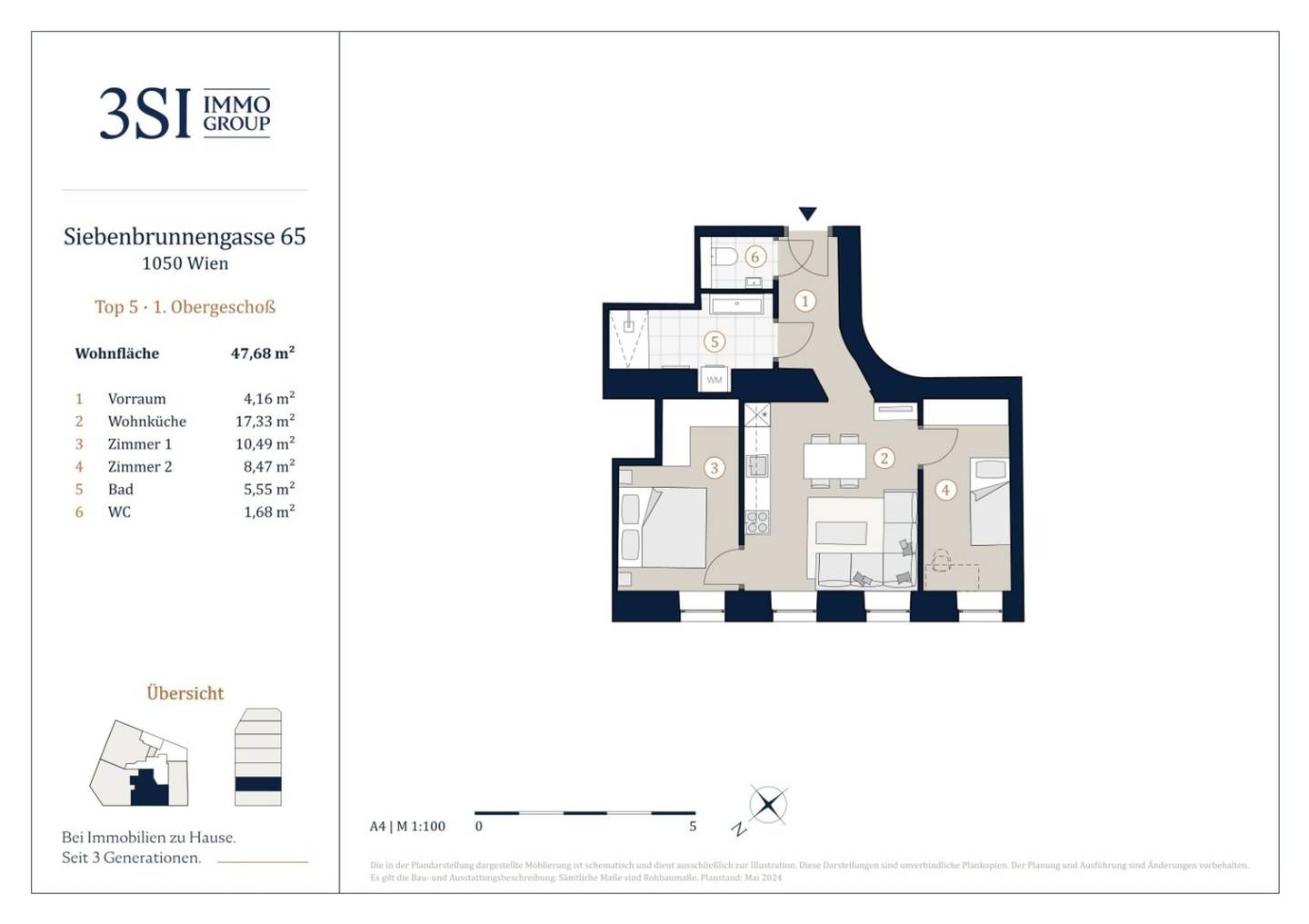 Wohnung Altbau Charme Nähe Haydnpark