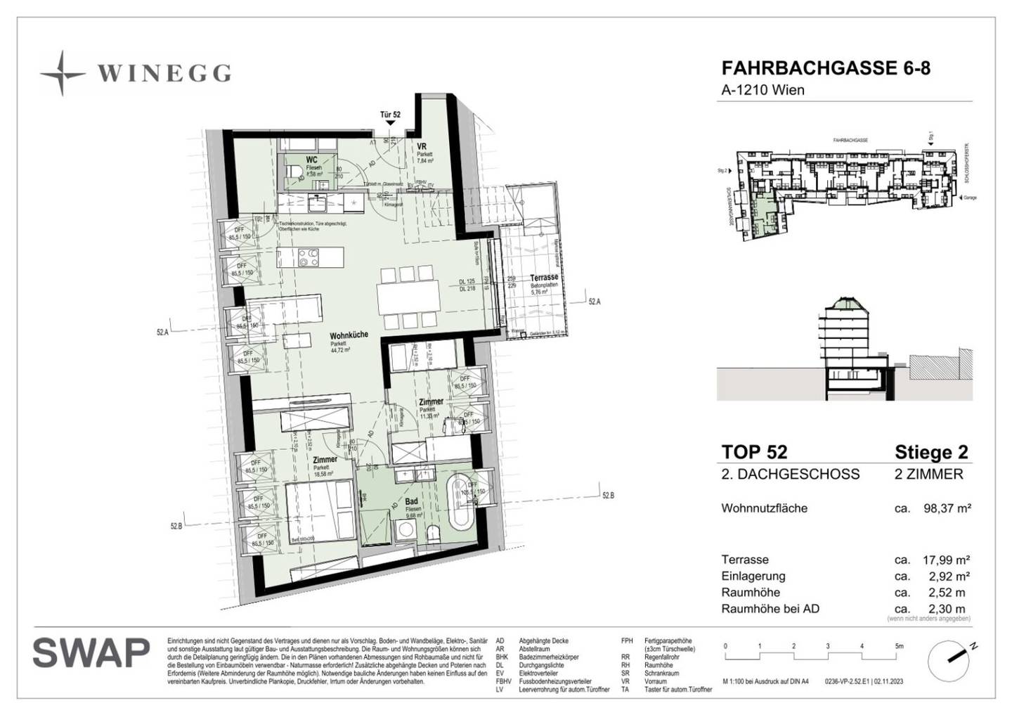 3-Zimmer-Maisonette mit Balkon & Terrasse