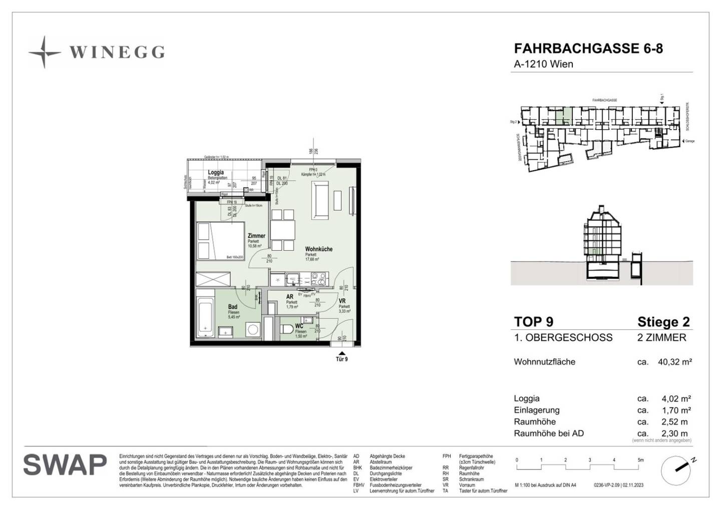 2-Room Apartment with Balcony in Floridsdorf