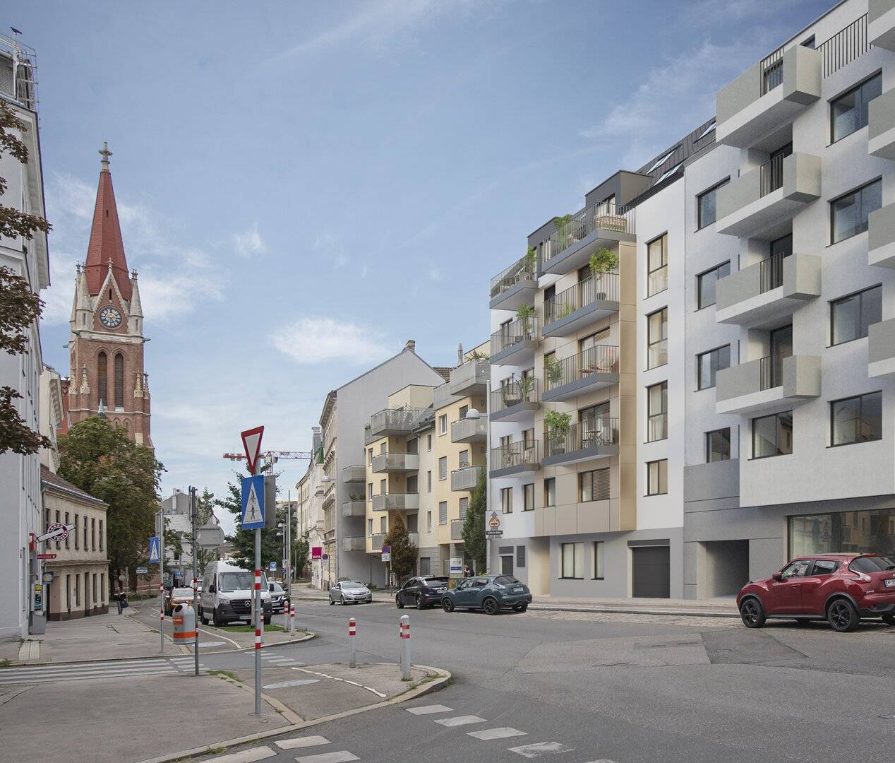 Wohnung Neubau Erstbezug Balkon nahe Schönbrunn