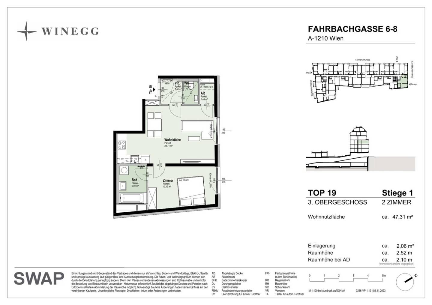 2-Room Apt Old Danube