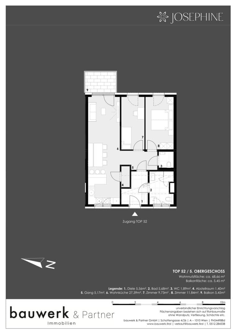 Apartment at Prater with balcony and Prater view