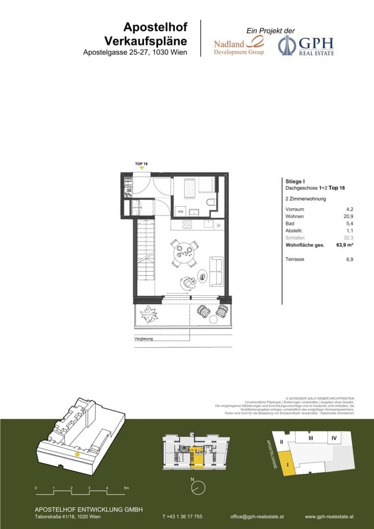 Apartment Apostelhof with terrace near Rochusmarkt