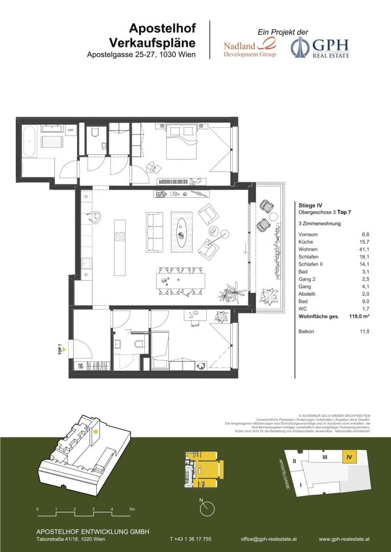 Etagenwohnung Apostelhof Erstbezug Balkon