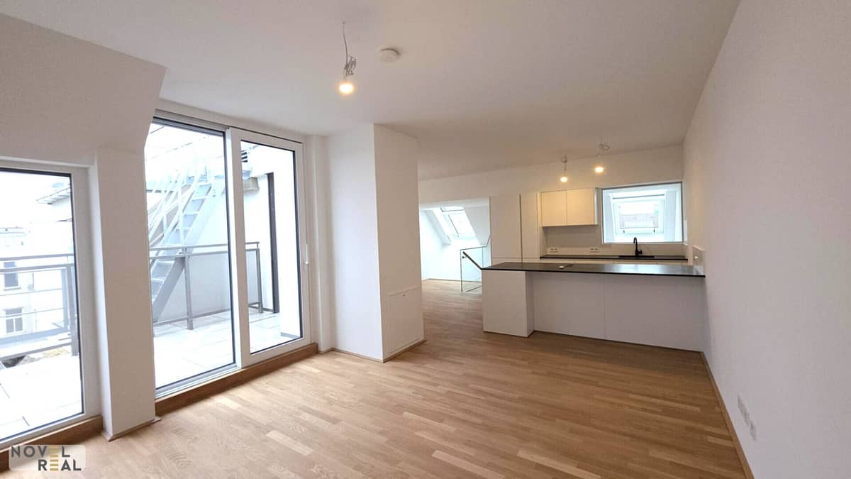 Dachgeschosswohnung Alsergrund 90m²