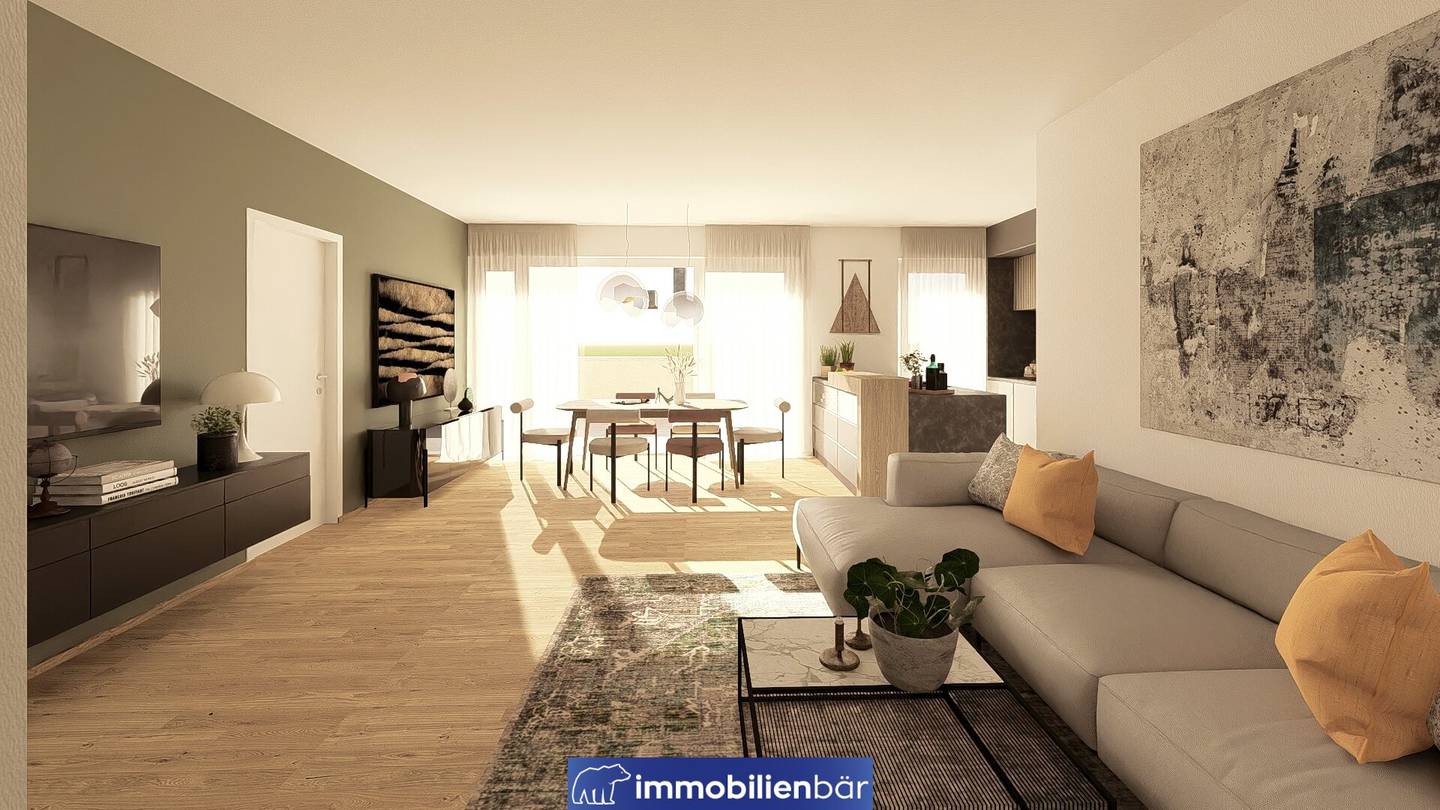 Wohnung mit Terrasse Neubau Erstbezug