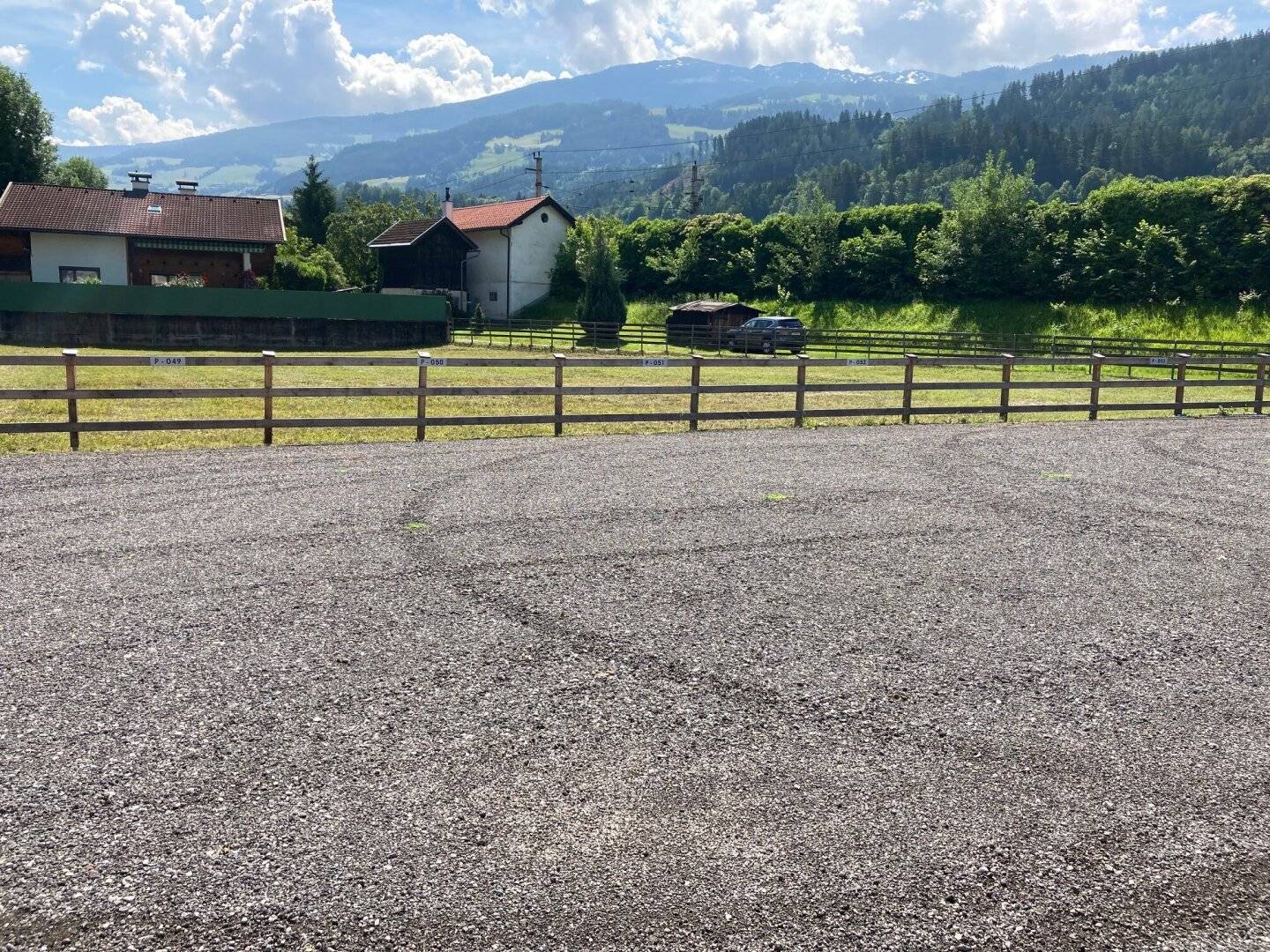 Oversized Parking Space Hall in Tirol