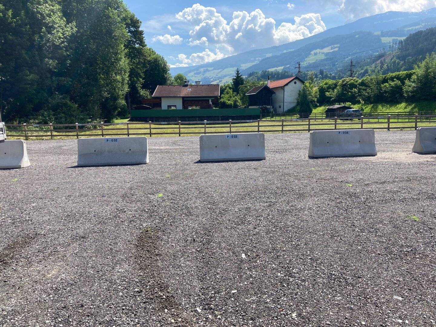 Oversized Parking Space Hall in Tirol