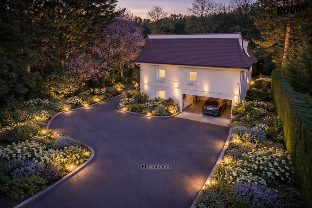 Villa in Baden mit Garten & Grünblick